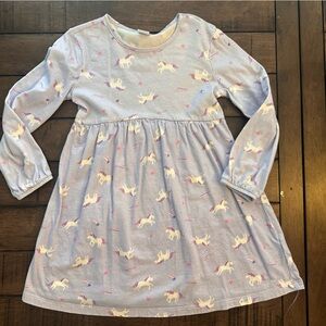 Old Navy Unicorn Print Dress - Light Purple